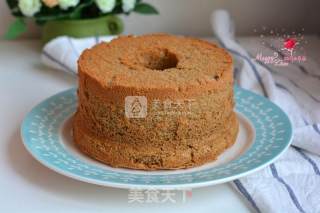 无油咖啡戚风蛋糕的做法步骤：17