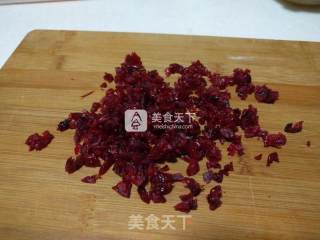 蔓越莓奶酪面包卷的做法步骤：1