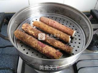 山药糕的做法步骤：1