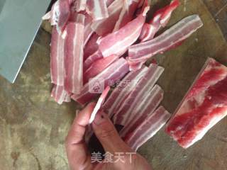 香辣五花肉的做法步骤：3