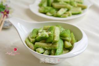 蒜茸丝瓜的做法步骤：10
