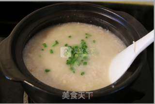 私家厨房--【瑶柱鸡肉粥】的做法步骤：6
