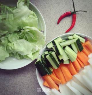 夏安～酸爽泡菜的做法步骤：2