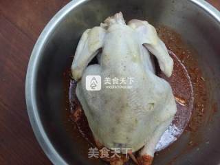 奥尔良香草烤整鸡的做法步骤：4
