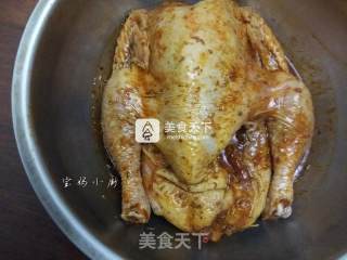 奥尔良香草烤整鸡的做法步骤：5
