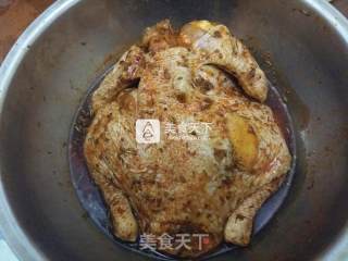 奥尔良香草烤整鸡的做法步骤：6