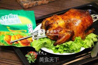 奥尔良香草烤整鸡的做法步骤：12
