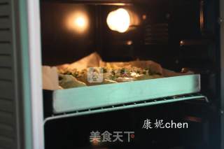 香葱芝士面包条的做法步骤：6