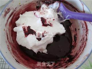 红丝绒戚风蛋糕的做法步骤：4