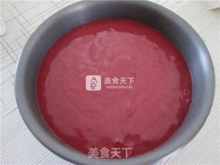 红丝绒戚风蛋糕的做法步骤：6