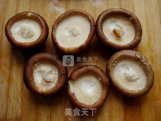香菇莲花盏的做法步骤：3