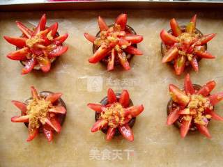香菇莲花盏的做法步骤：11