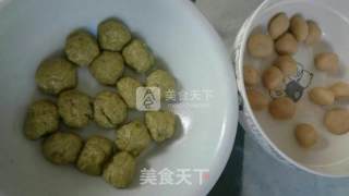 红豆蛋黄酥的做法步骤：3