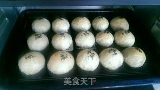 红豆蛋黄酥的做法步骤：7