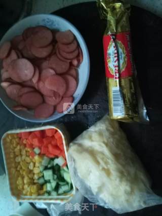 超过必胜客的烤肠披萨的做法步骤：11