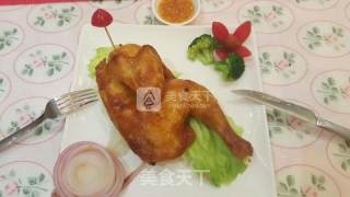 烤鸡的做法步骤：10