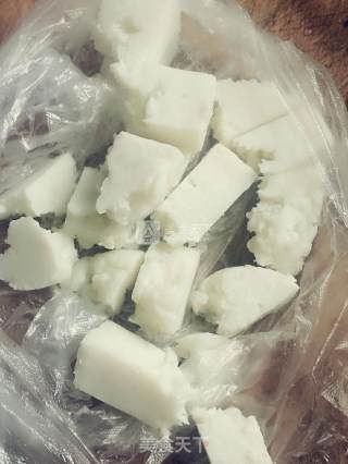 简单炸鲜奶的做法步骤：3