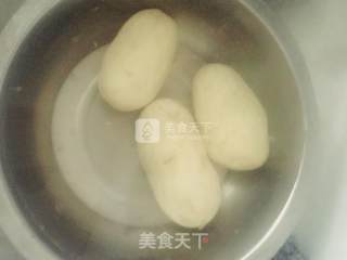 炸薯条的做法步骤：1