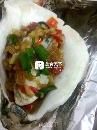 烤生蚝的做法步骤：3