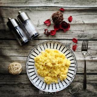 Scramled Egg歪果仁的嫩炒蛋的做法步骤：4