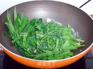 腐乳炒通菜的做法步骤：6