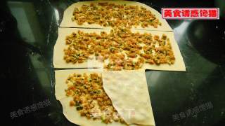 烙千层肉饼的做法步骤：8