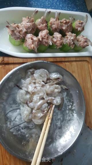 芒果炒大虾的做法步骤：4