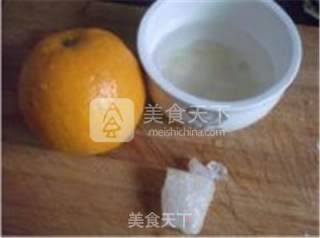 橙子炖燕窝的做法步骤：1