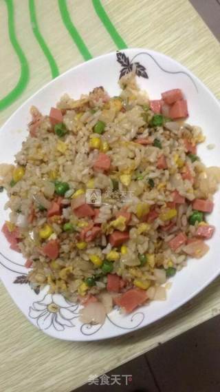 鱿鱼包饭的做法步骤：2