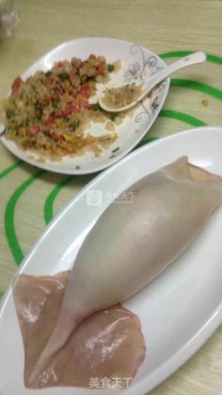 鱿鱼包饭的做法步骤：3