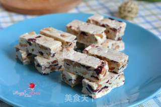 花生蔓越莓牛轧糖的做法步骤：11