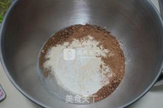 可可麻糬软欧的做法步骤：2