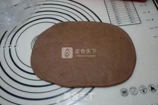 可可麻糬软欧的做法步骤：14