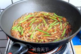家的味道——豆角焖面的做法步骤：8