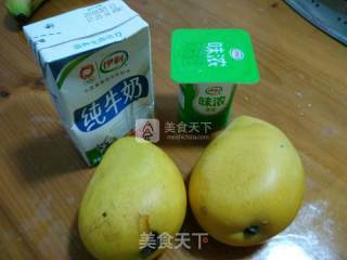 芒果奶昔的做法步骤：1
