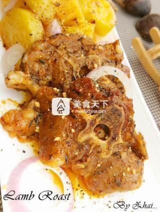 美式炖羊蝴蝶骨（Lamb Roast)的做法步骤：8