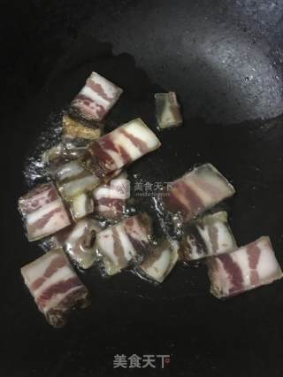 腊肉土豆片的做法步骤：2
