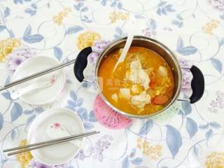 泡菜锅的做法步骤：5
