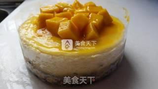 榴芒布朗尼芝士蛋糕的做法步骤：20