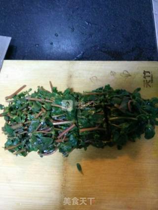 鲜香马齿苋的做法步骤：4