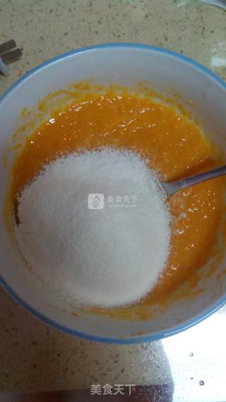 南瓜戚风蛋糕的做法步骤：5