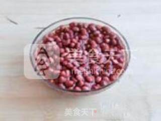 百合花红豆爽的做法步骤：2