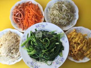 花团锦簇－什锦拌饭的做法步骤：7