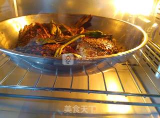 香辣烤鱼【电烤箱】的做法步骤：7