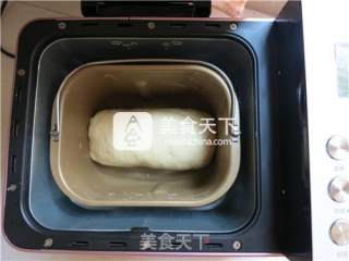 菠萝皮红豆牛奶吐司面包的做法步骤：12
