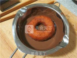 巧克力多彩甜甜圈的做法步骤：16