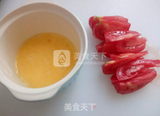 番茄蛋花汤的做法步骤：2