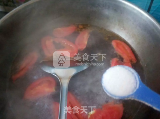 番茄蛋花汤的做法步骤：6