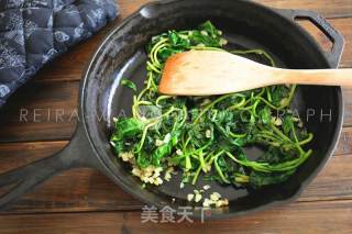 菠菜奶酪烤香菇的做法步骤：3