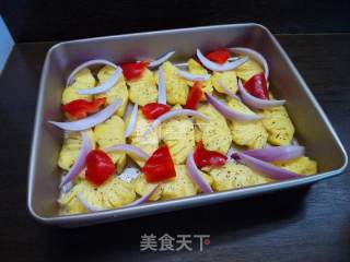 菠萝孜然鸡翅的做法步骤：4